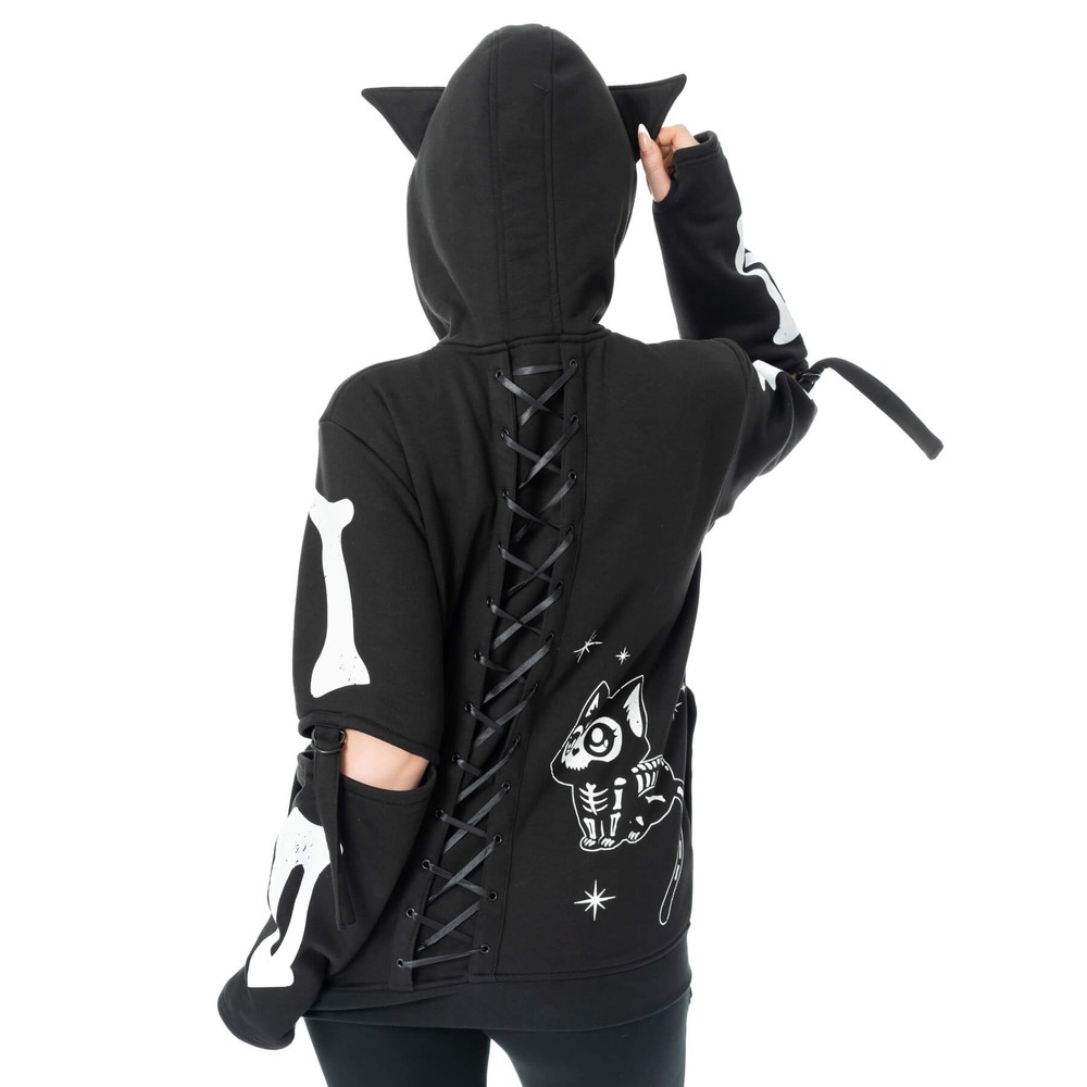Heartless - Moonlight Zip hoodie - Black